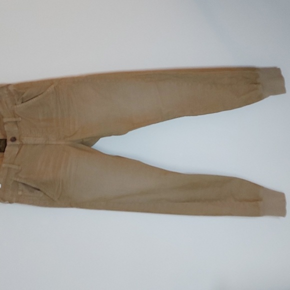 True Religion Runner Relaxed Corduroy Joggers Straw Size 30 - Picture 4 of 14